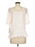 Rachel Parcell Ivory Pink 3/4 Sleeve Blouse Size XXL - photo 2