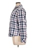 Riders by Lee Plaid Purple 3/4 Sleeve Button-Down Shirt Size XL - photo 5