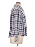 Riders by Lee Plaid Purple 3/4 Sleeve Button-Down Shirt Size XL - photo 4