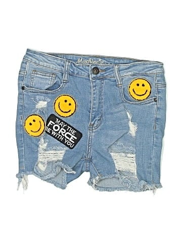 Machine Denim Shorts (view 1)