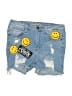 Machine Blue Denim Shorts Size M - photo 1