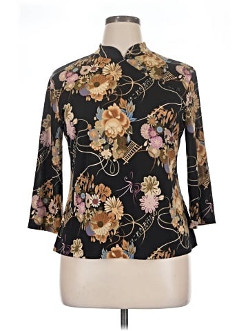 AGB 3/4 Sleeve Blouse (view 1)