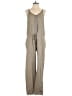 Burning Torch 100% Cotton Solid Gray Jumpsuit Size XS - photo 1