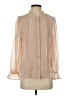 Adrianna Papell 100% Polyester Ivory Long Sleeve Blouse Size S - photo 1