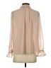 Adrianna Papell 100% Polyester Ivory Long Sleeve Blouse Size S - photo 2