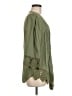 Venus 100% Rayon Green 3/4 Sleeve Blouse Size M - photo 4