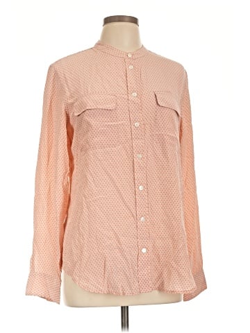 Equipment Long Sleeve Button-Down Shirt (view 1)