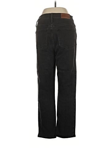 Madewell Classic Straight Jeans in Lunar Wash (view 2)