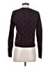 Thakoon Polka Dots Burgundy Pullover Sweater Size S - photo 2
