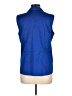 212 Collection Blue Sleeveless Button-Down Shirt Size L - photo 2