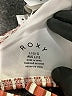 Roxy Stripes Orange Swimsuit Top Size L - photo 3