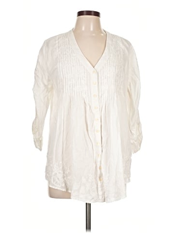 Johnny Was 3/4 Sleeve Blouse (view 1)