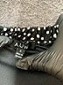 AUW 100% Polyester Polka Dots Black Jumpsuit Size 8 - photo 4