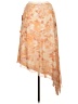 Originality Tie-dye Orange Casual Skirt Size L - photo 2