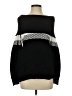 Calvin Klein 100% Cotton Polka Dots Black Pullover Sweater Size S - photo 1