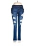 Wax Jean Hearts Blue Jeans Size 7 - photo 1