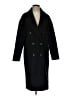 Topshop 100% Polyester Black Coat Size 4 - photo 1