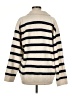 H&M Stripes Ivory Pullover Sweater Size M - photo 2