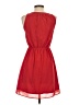 Emmelee 100% Polyester Hearts Red Cocktail Dress Size S - photo 2