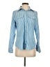 L.L.Bean Stripes Blue Long Sleeve Button-Down Shirt Size Sm R - photo 1