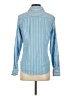 L.L.Bean Stripes Blue Long Sleeve Button-Down Shirt Size Sm R - photo 2