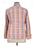 Eddie Bauer 100% Cotton Plaid Orange Long Sleeve Button-Down Shirt Size XL - photo 2
