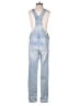 BLUE SPICE Blue Overalls Size 0 - photo 2
