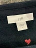 J.Jill Hearts Black Pullover Sweater Size S - photo 7