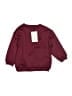 Zara Burgundy Sweatshirt Size 3 - photo 2