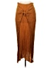 Vince. 100% Polyester Brown Casual Skirt Size XS - photo 1