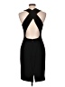 BCBGMAXAZRIA 100% Polyester Graphic Black Cocktail Dress Size 10 - photo 2