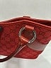 Gucci 100% Canvas Red GG Monogram Canvas tote One size - photo 9