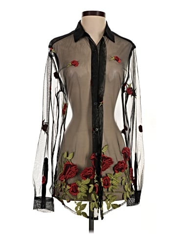 ASOS Design Long Sleeve Blouse (view 1)