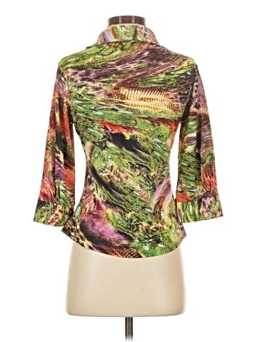 MESMERIZE 3/4 Sleeve Blouse (view 2)