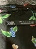 Zara Black Short Sleeve Blouse Size S - photo 7