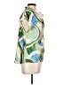 Zara Green Short Sleeve Blouse Size L - photo 4