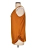 Essentials by Milano Orange Sleeveless Blouse Size L - photo 5