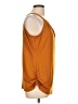 Essentials by Milano Orange Sleeveless Blouse Size L - photo 4