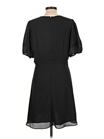 Madewell Pintuck Puff-Sleeve Mini Dress (view 2)