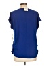 89th & Madison Blue Short Sleeve Top Size L - photo 2
