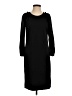 Max Mara Studio Solid Black Casual Dress Size S - photo 1