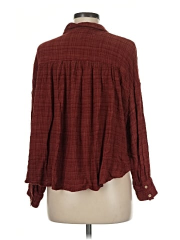 Free People 3/4 Sleeve Button-Down Shirt (view 2)