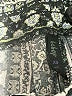 Bebop 100% Rayon Paisley Black Casual Pants Size XS - photo 7