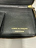 Comme des Garçons 100% Leather Gray Black Leather Wallet One size - photo 8