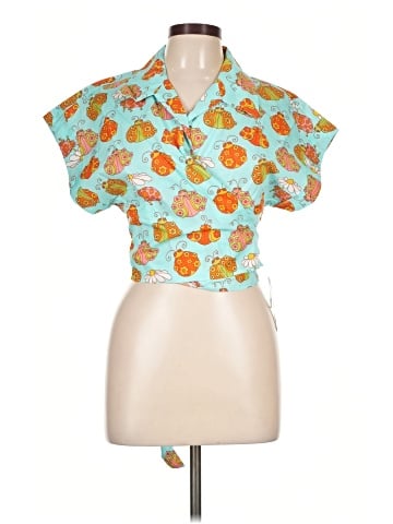 ModCloth Short Sleeve Blouse (view 1)