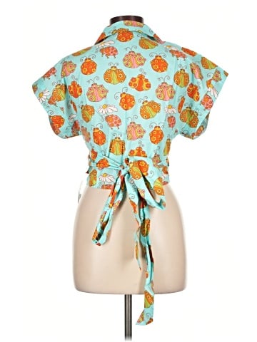 ModCloth Short Sleeve Blouse (view 2)