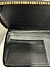 Comme des Garçons 100% Leather Gray Black Leather Wallet One size - photo 5