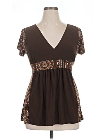 Only Nine Short Sleeve Blouse (view 1)