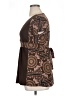 Only Nine Brown Short Sleeve Blouse Size XL (estimated) - photo 5