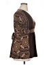 Only Nine Brown Short Sleeve Blouse Size XL (estimated) - photo 4